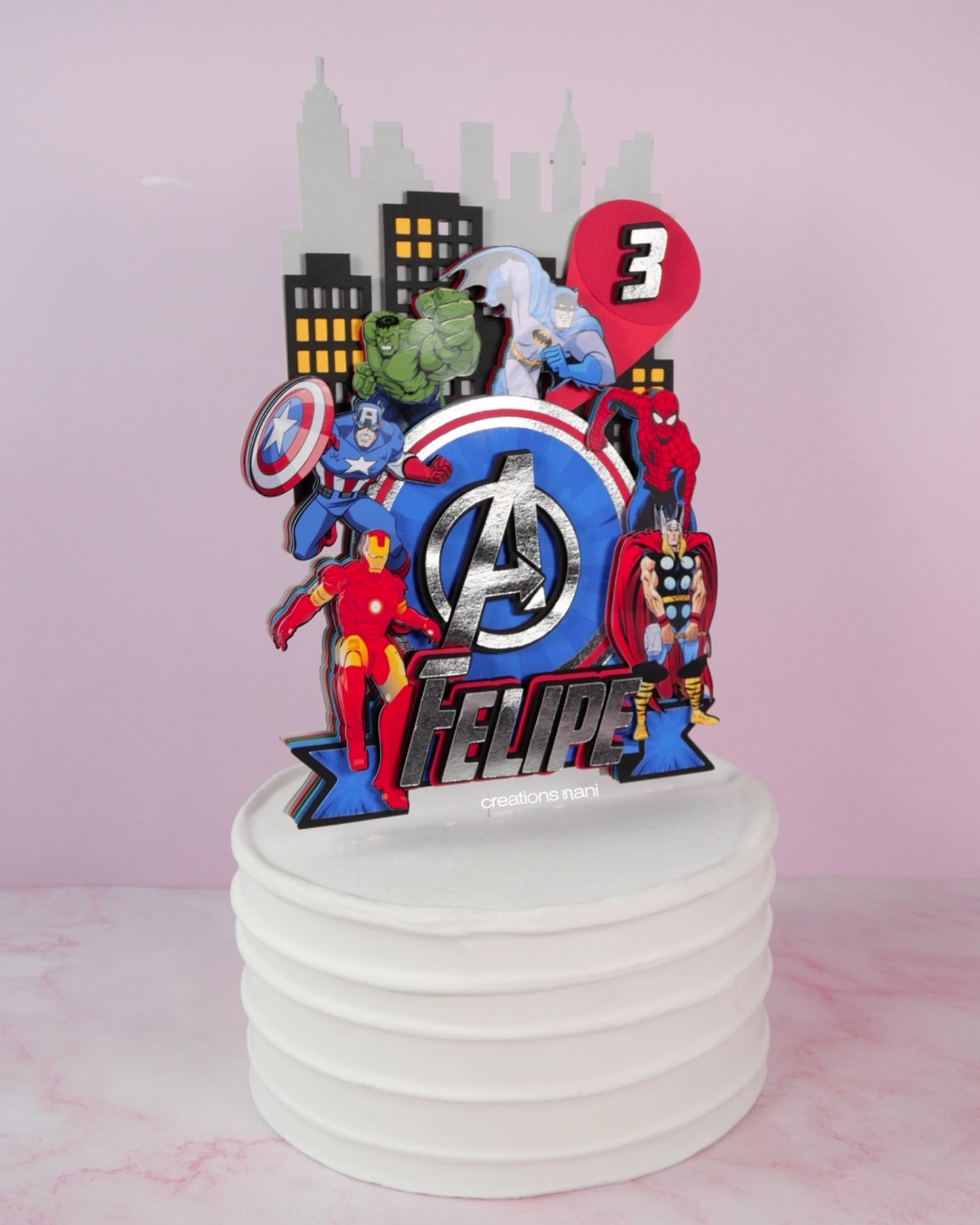 Custom Cake Topper - Layers