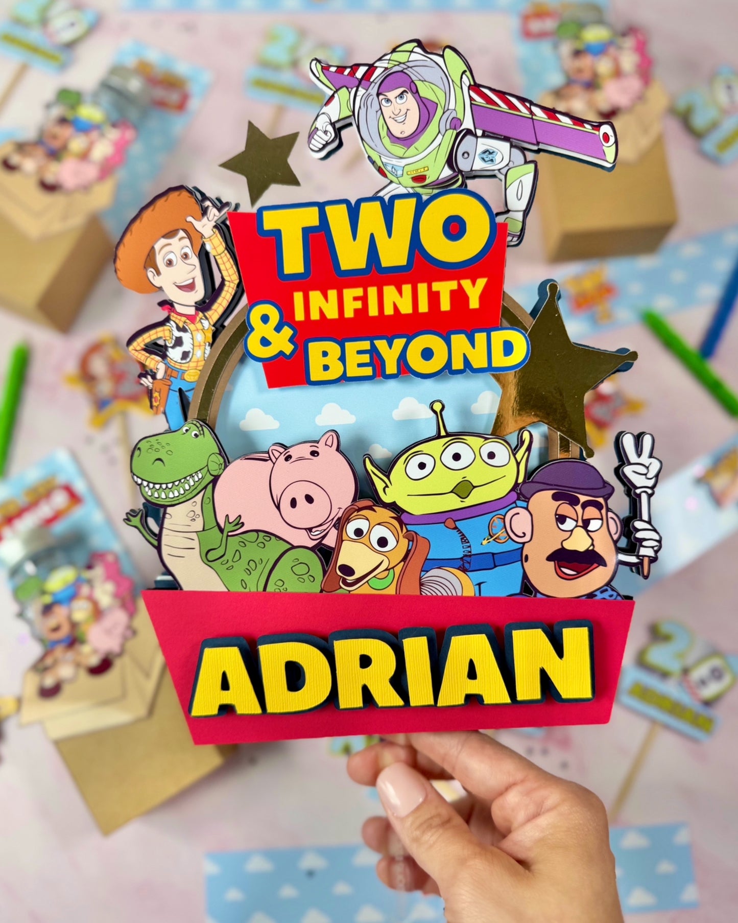 Custom Cake Topper - Layers