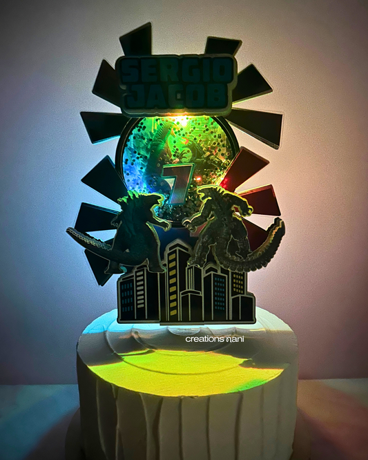 Custom Cake Topper - Light