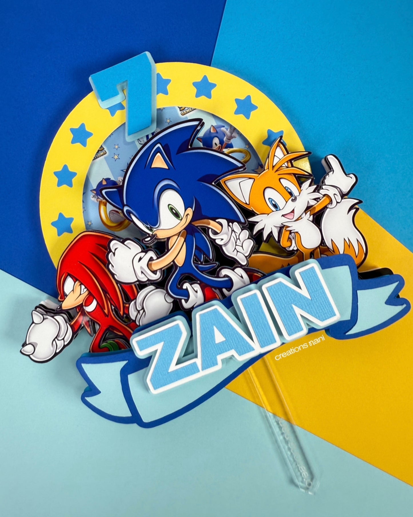 Cake Topper - Circle