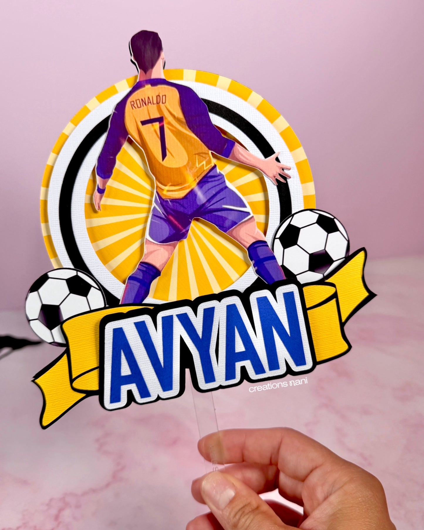 Cake Topper - Circle