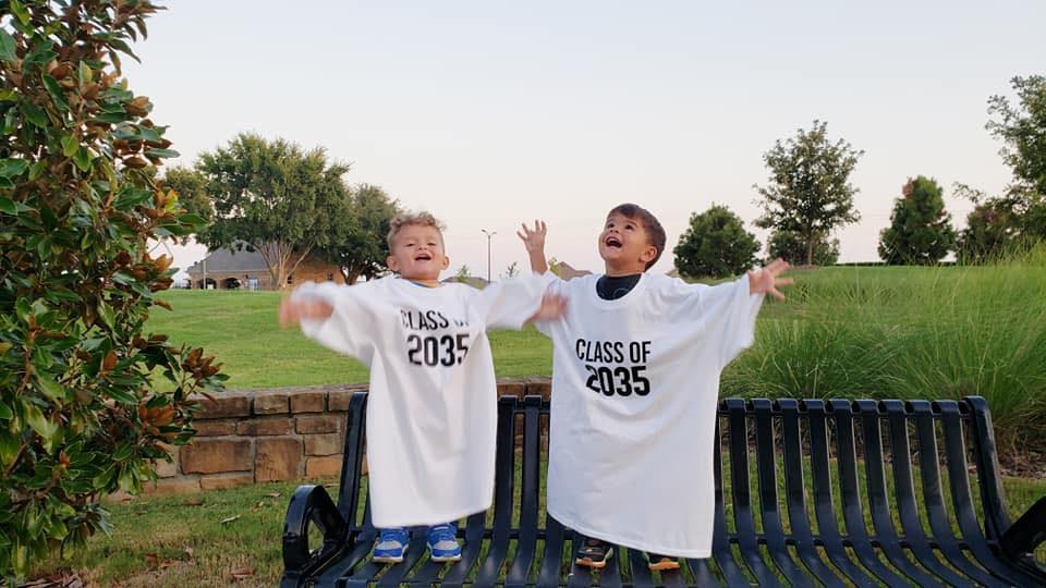 Hand Print Milestone T-Shirt