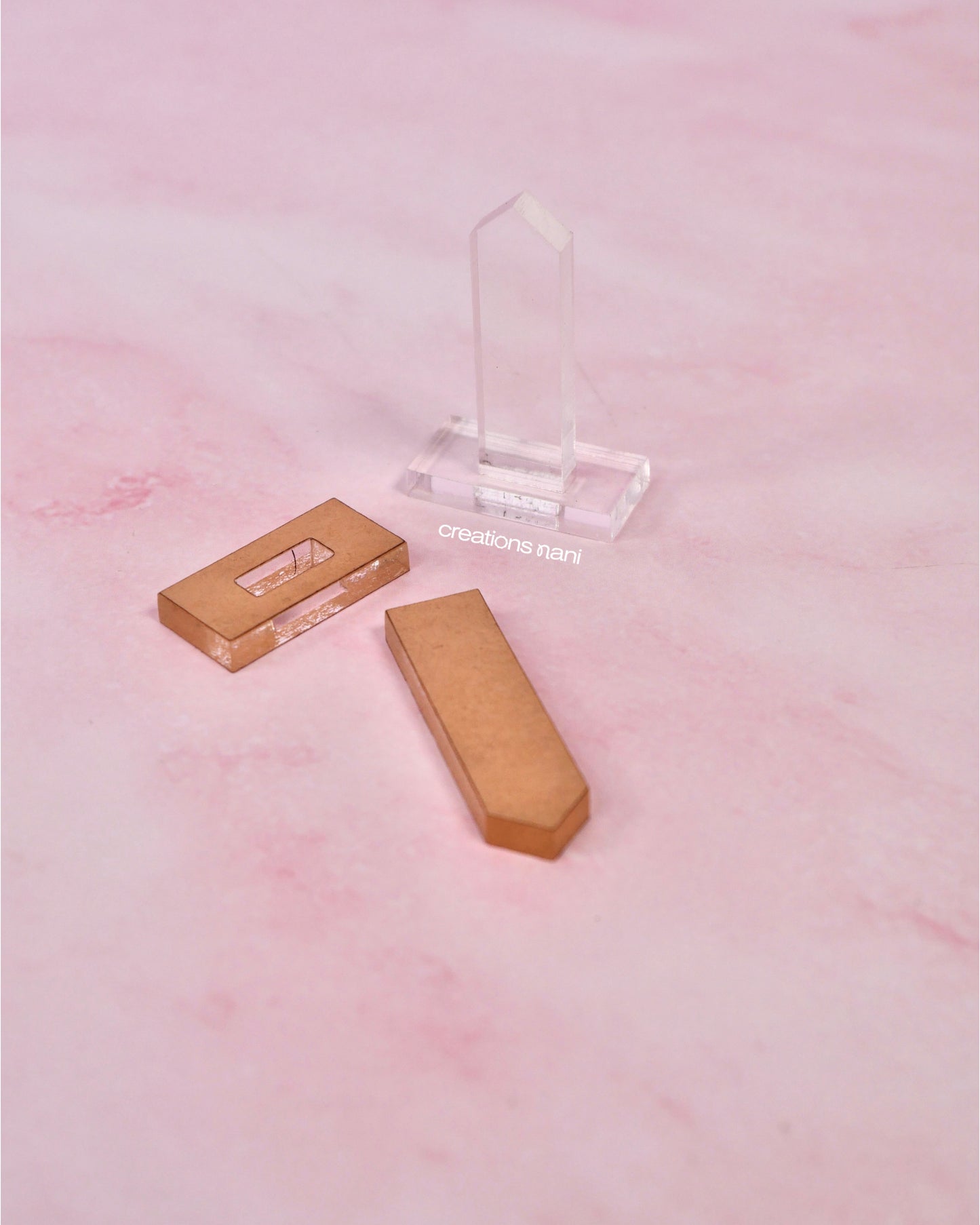 Clear Stick Cake Topper Support