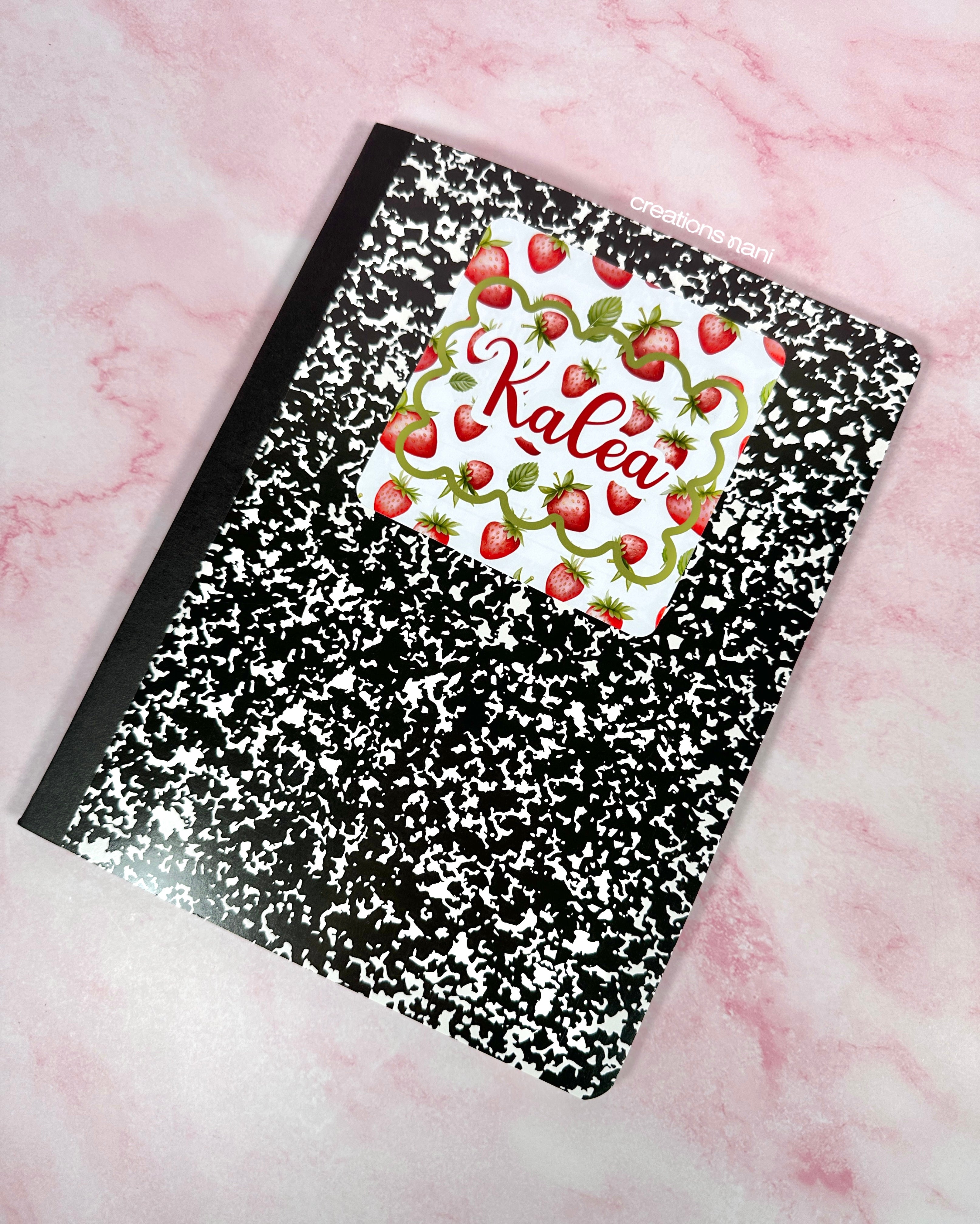 Notebook Cover Small (4 units) – Creations Nani LLC