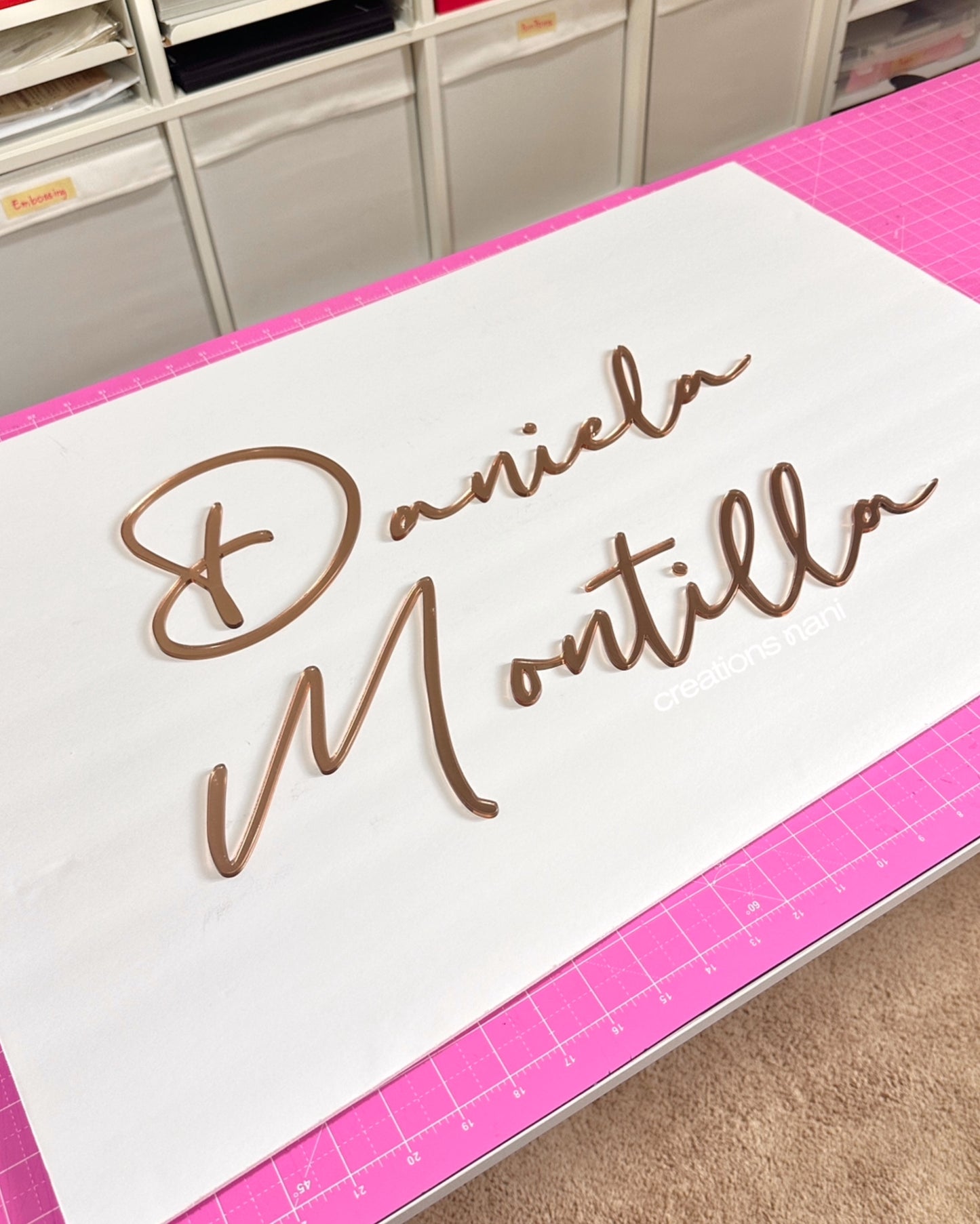 Acrylic Logo (Metallic)