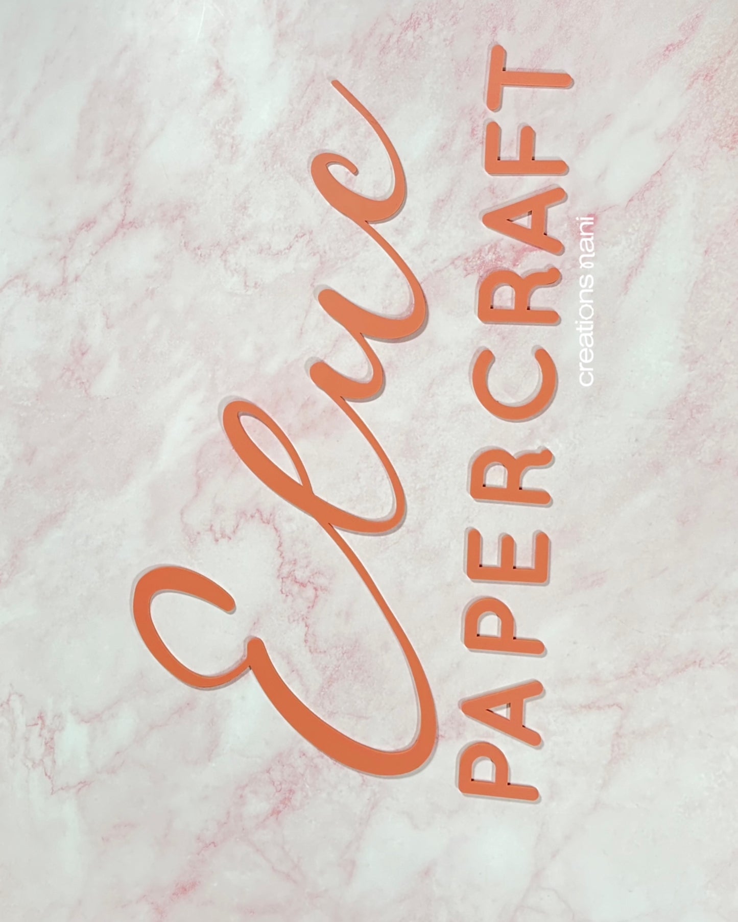 Acrylic Logo (solid color)