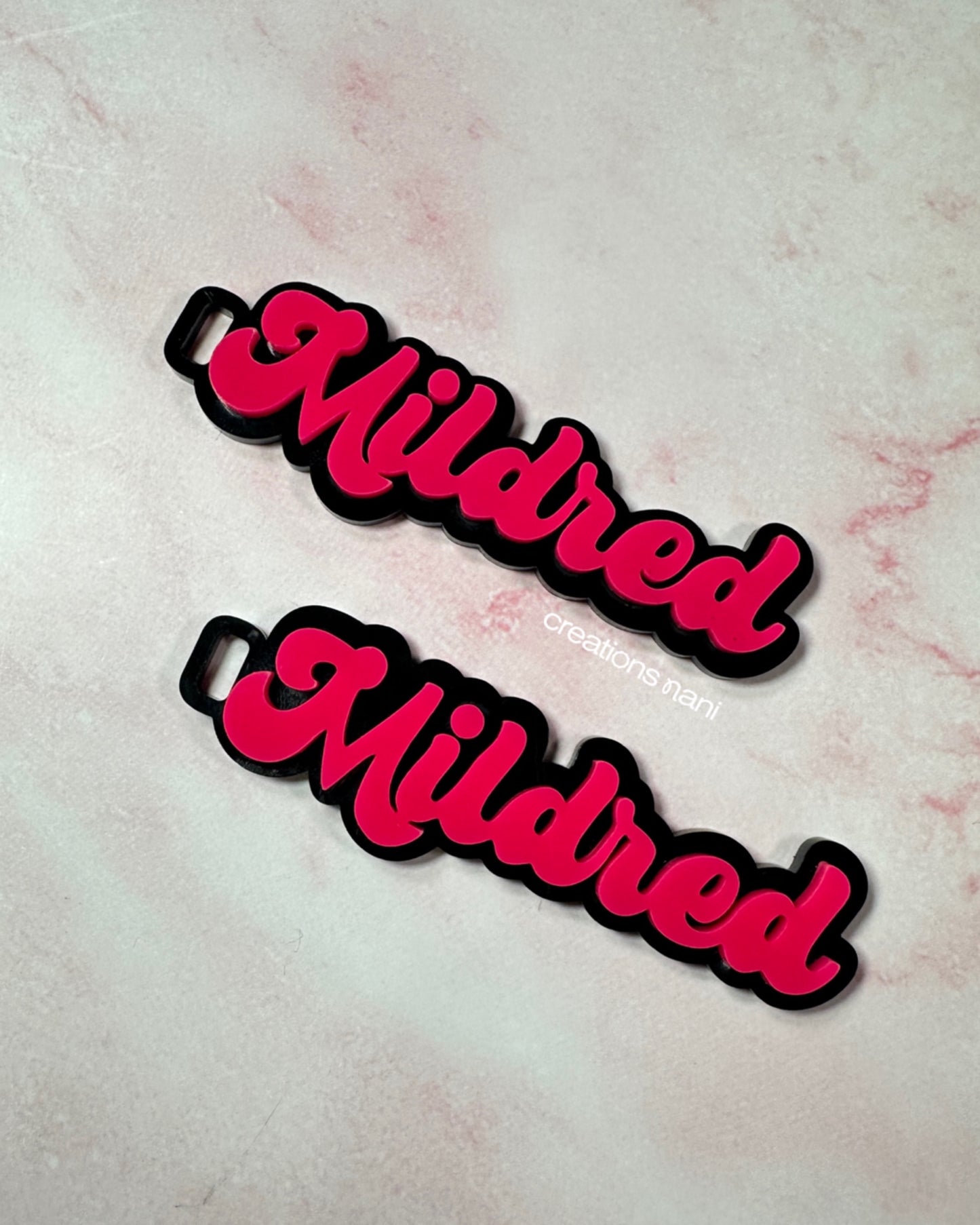 Keychain - Plastic loop