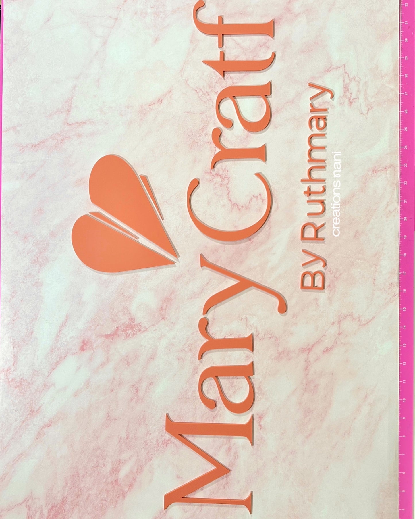 Acrylic Logo (solid color)