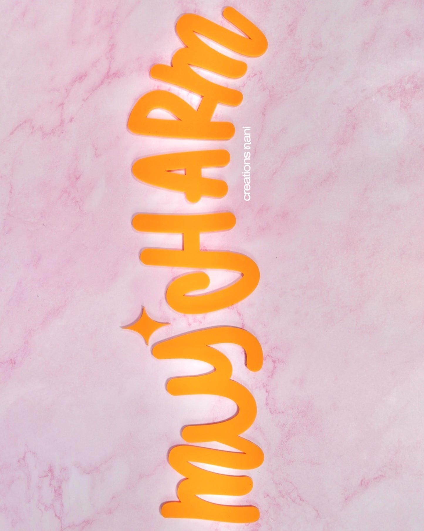 Acrylic Logo (solid color)