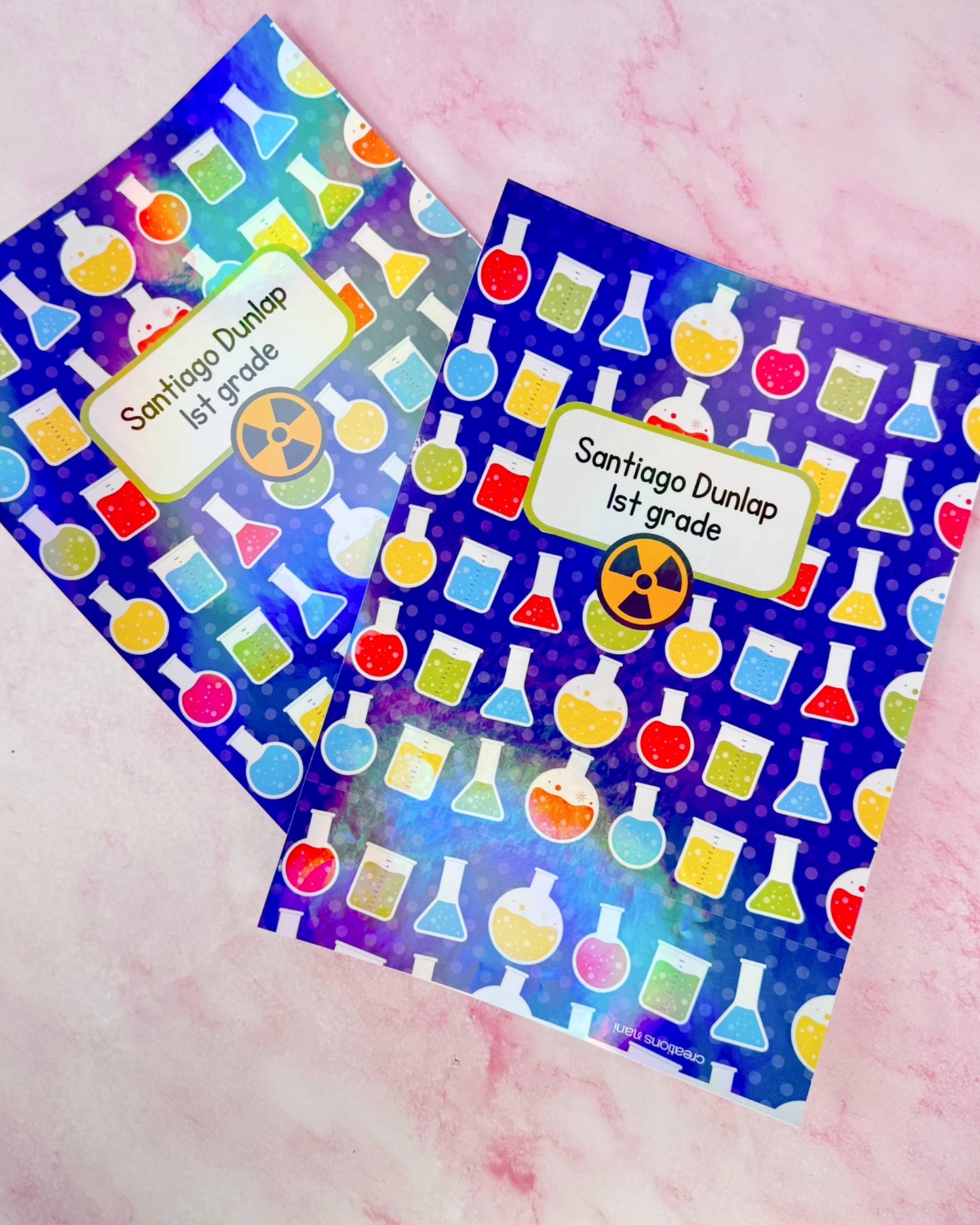 Notebook Cover Stickers (full cover)