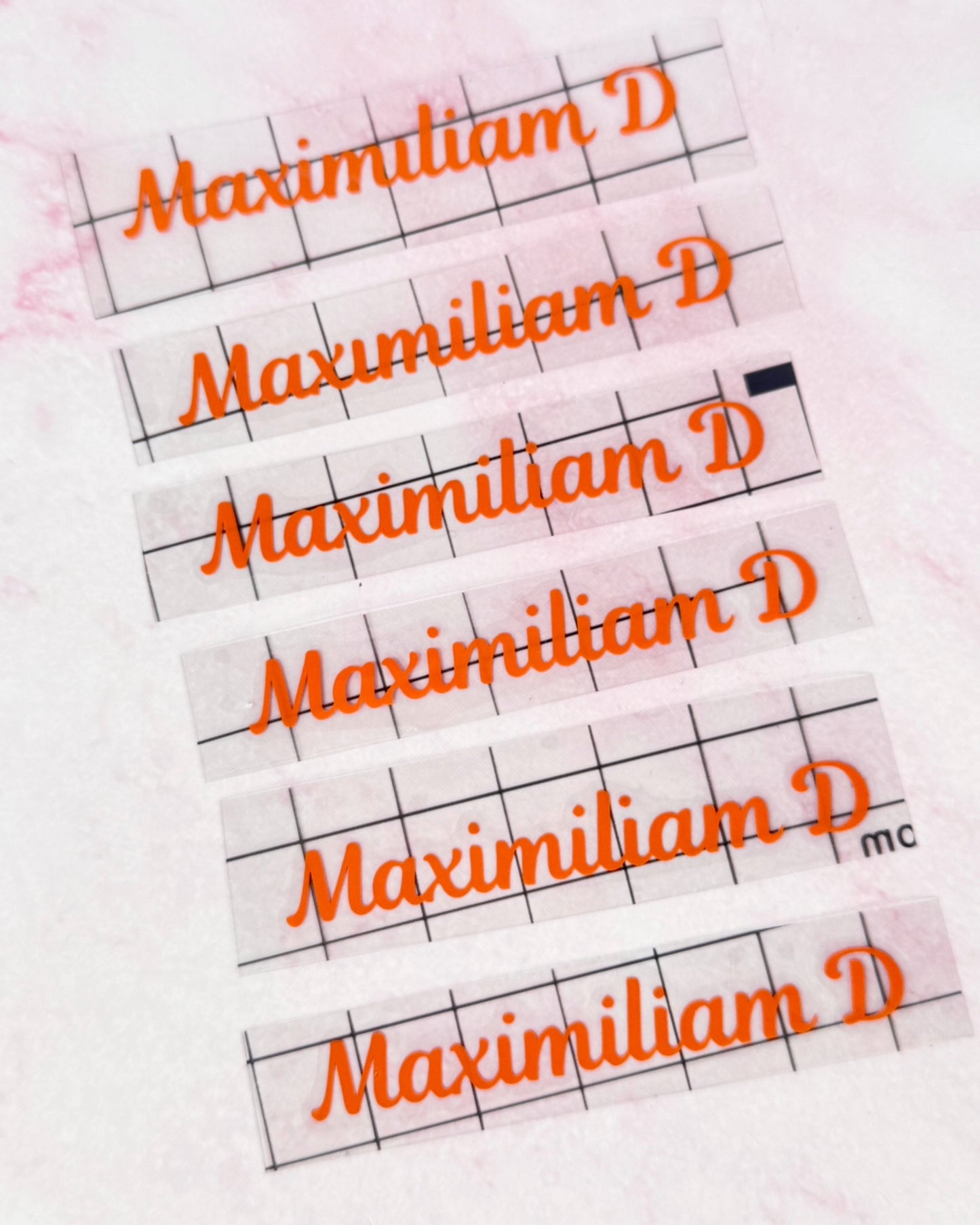 Vinyl decal (Name)