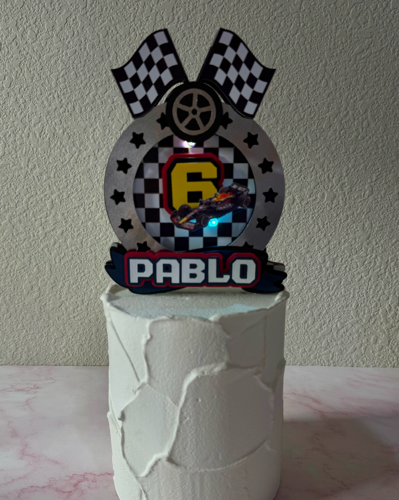 Custom Cake Topper - Light