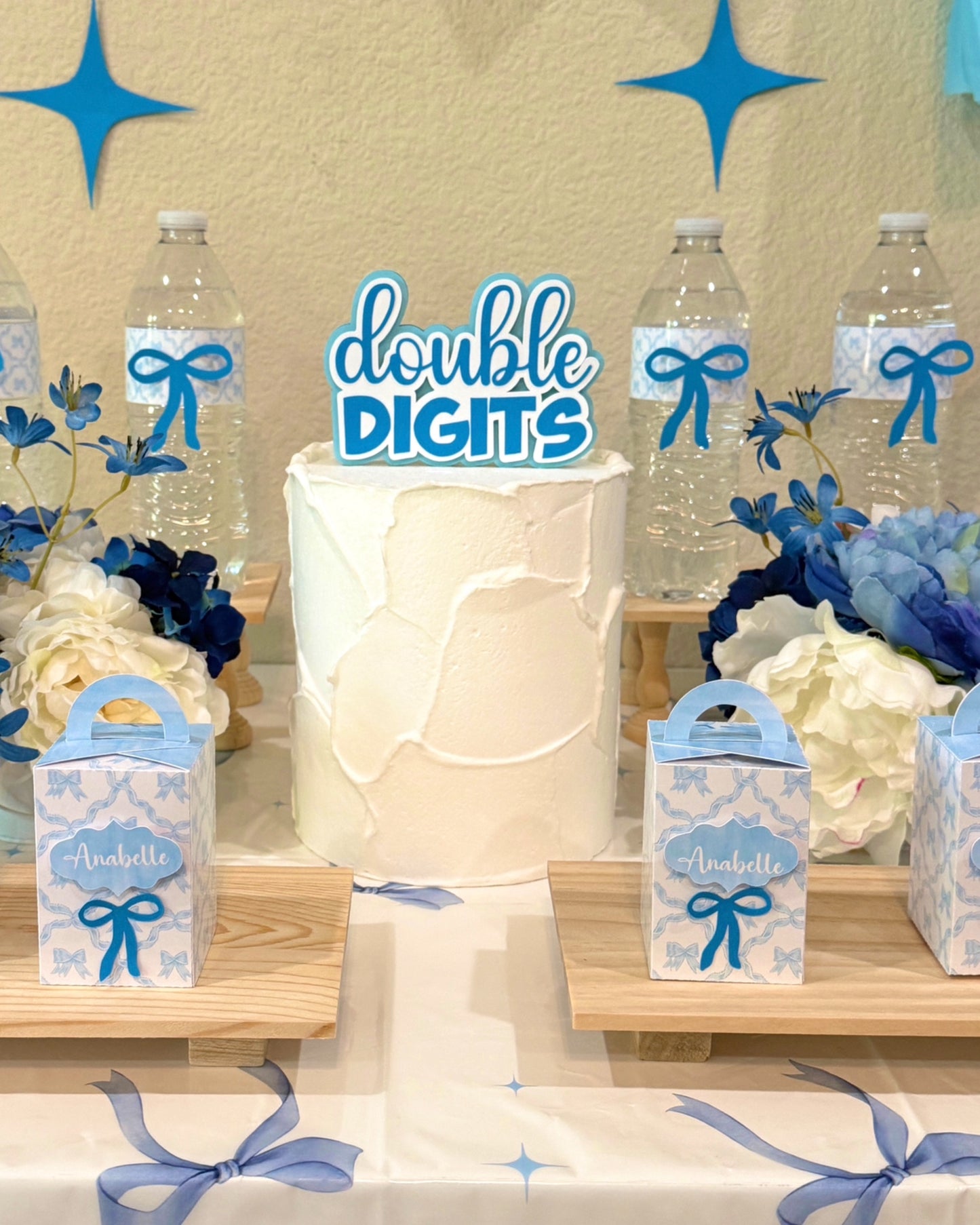 Cake Topper - Simple Lettering