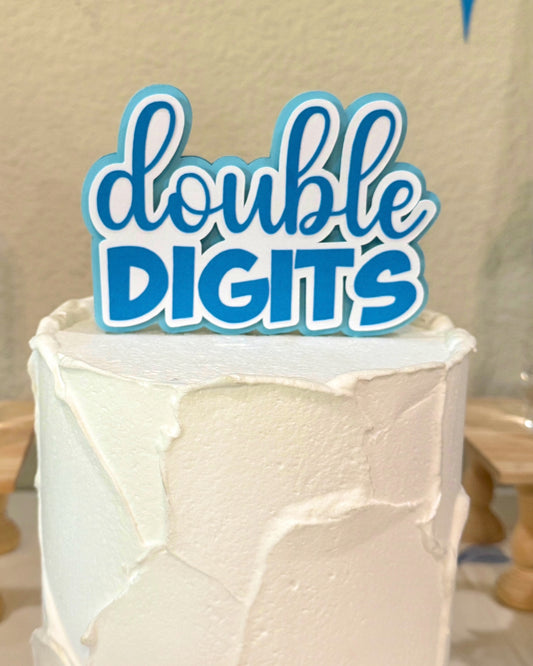Cake Topper - Simple Lettering