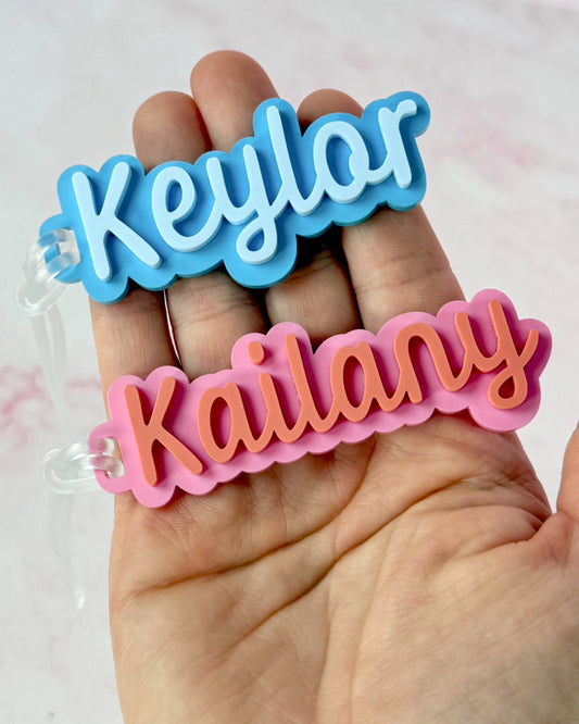 Plastic Loop Keychains Keychain – Creations Nani LLC