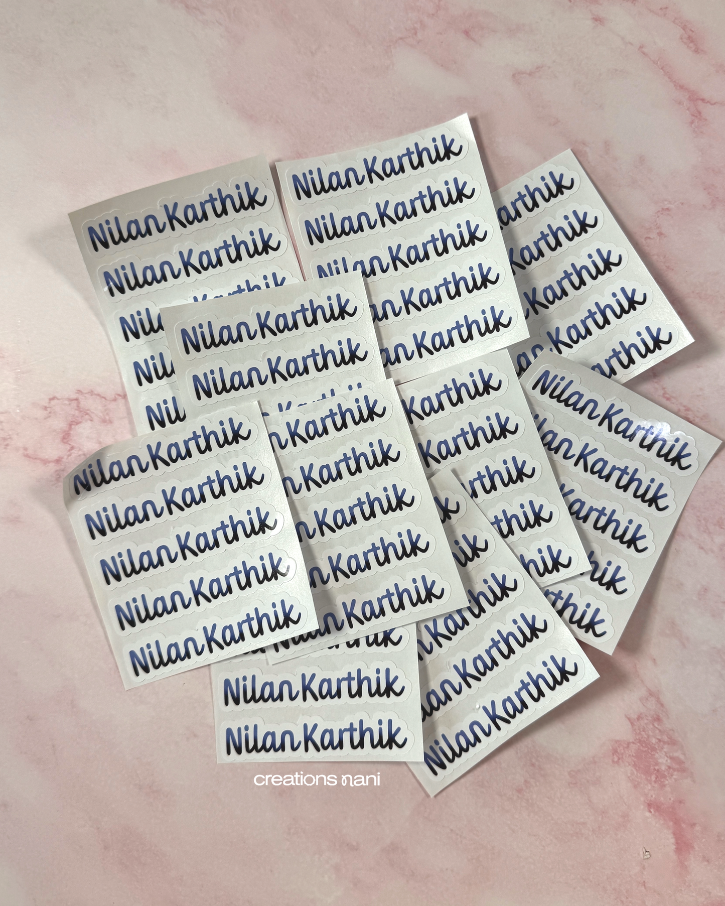 Name Stickers