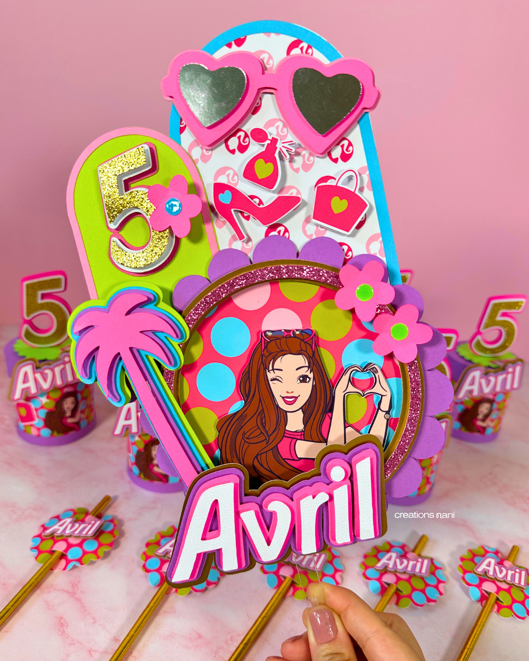 Cake Topper - Multi Panel