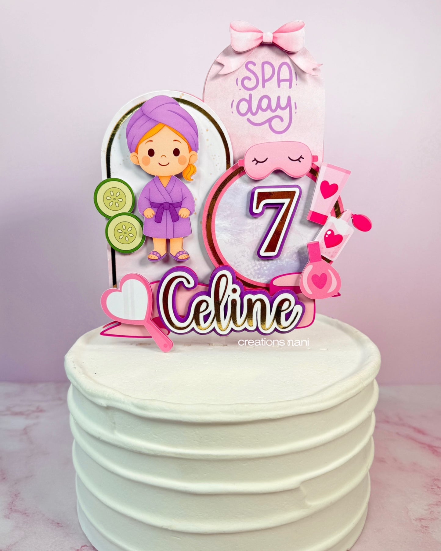 Cake Topper - Multi Panel