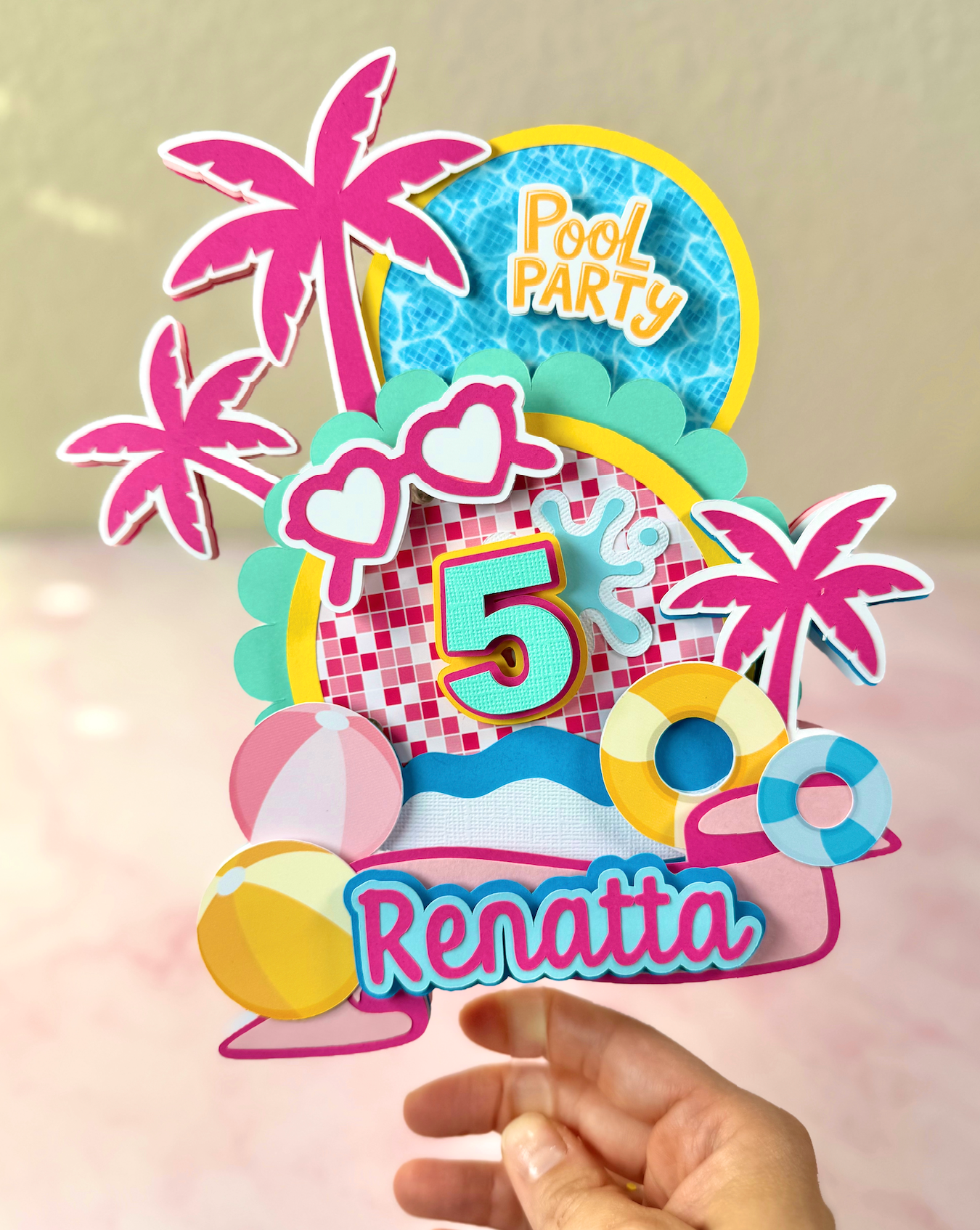 Custom Cake Topper - Layers