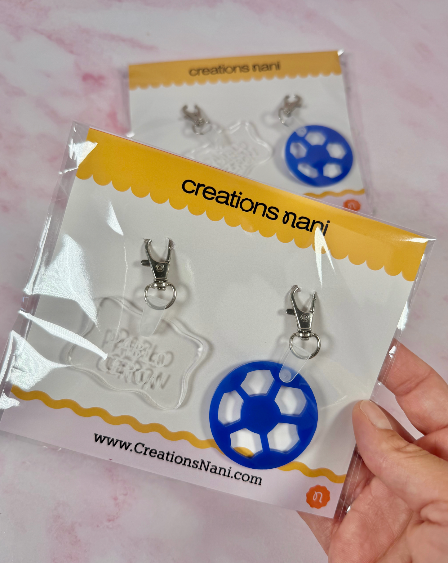 Keychain - Tag Duo
