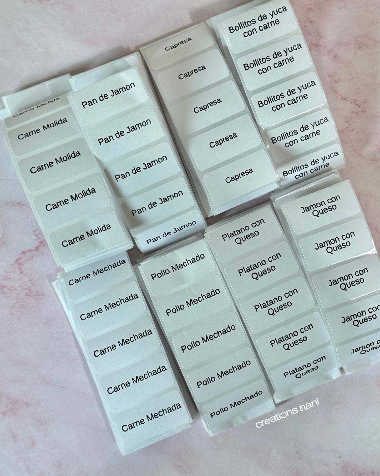 Thermal Stickers - 2x1 in (black ink)