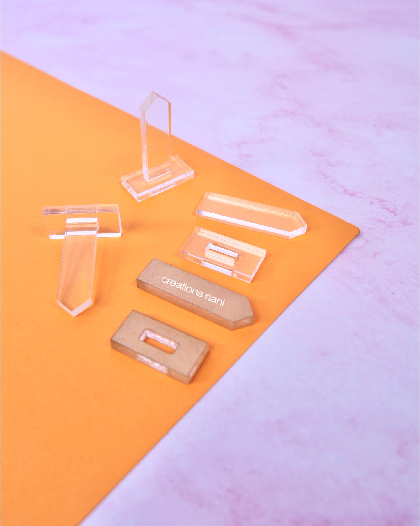 Clear Stick Cake Topper Support