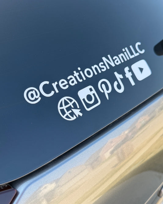 Vinyl decal (car)